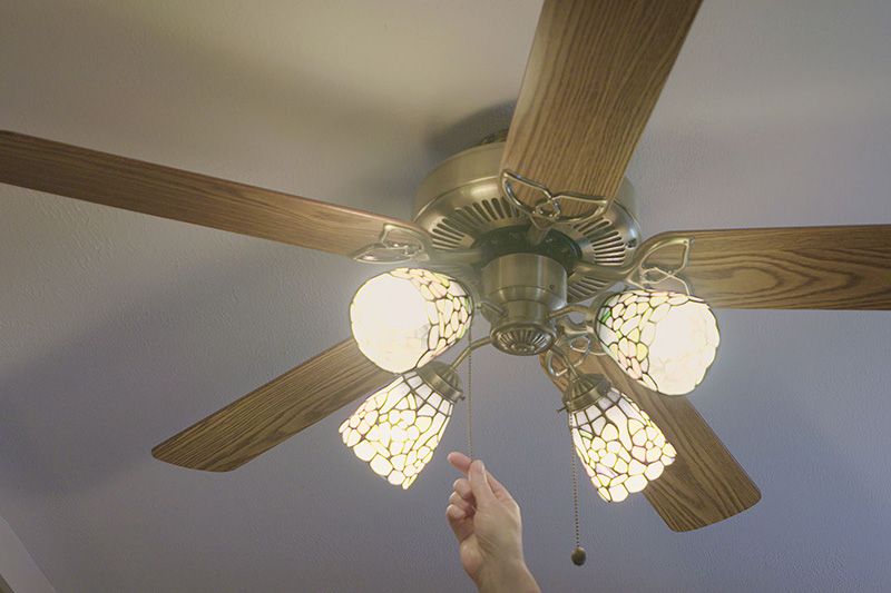 Image of a fan. Video - Energy Saving Tip 2.