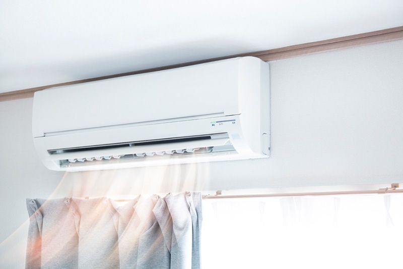 Image of a ductless system. Why Ductless Is the Way to Go.